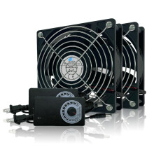 120mm Axial Case Fan with Variable Speed Control 3-12V