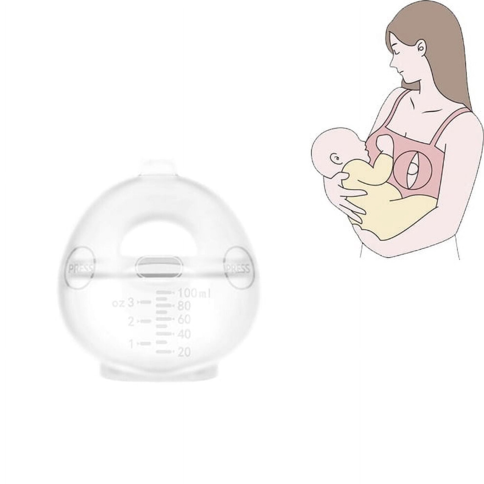 Silicone Breast Milk Collector Wearable 100 mL