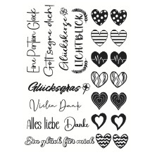 Christmas candle stickers water slide film black design 1