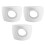 Plastic Door Knob Safety Covers 3 pcs 1