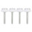 Baby Gate Spindle Rods Threaded 4 pcs 1