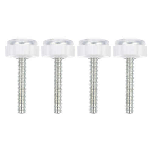 Baby Gate Spindle Rods Threaded 4 pcs