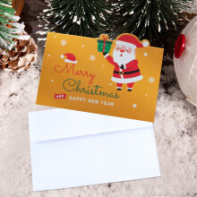 Christmas Greeting Cards Set of 10 with Envelopes and