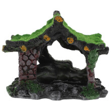 Resin Fish Shelter Aquarium Cave Decoration 1pc