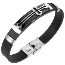 Cross bracelet vintage wrist chain with charm