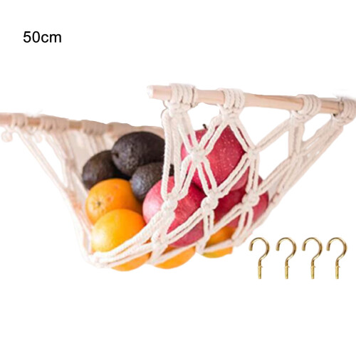 Cotton Rope Fruit Hammock for Bananas 1 Pack 1