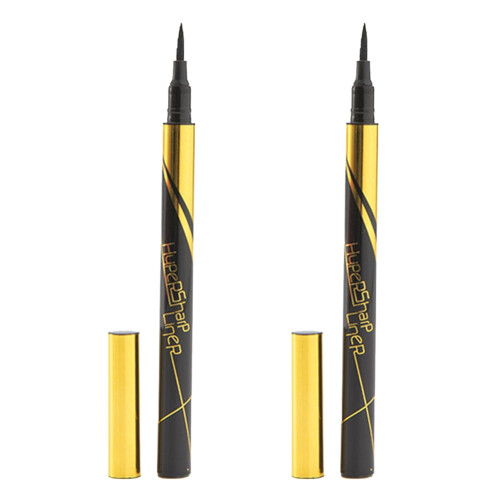 Waterproof Liquid Eyeliner Pen with Precision Felt Tip 2 PCS 1