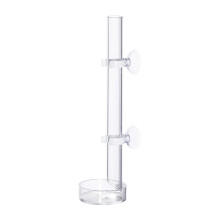 Acrylic shrimp feeder tube with 60mm basin