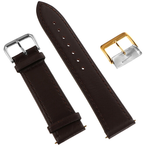 Cowhide Watch Band Genuine Leather 22mm