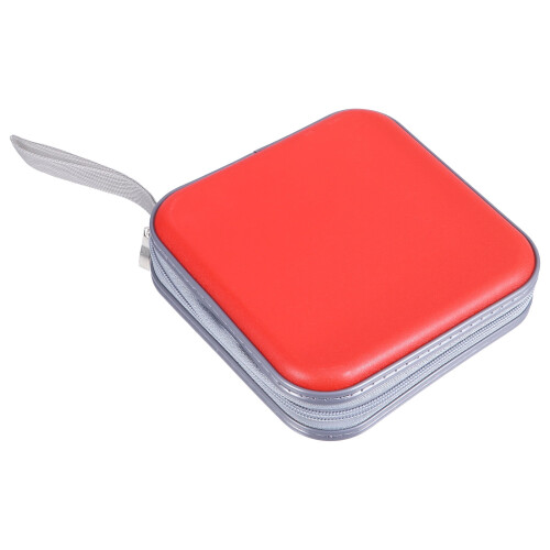 Plastic DVD Case with Zipper 40-Disc Capacity