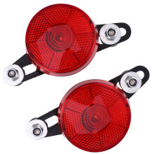 Rear Shelf Taillight Red Multi-function Warning Lamp 2 pcs