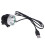 USB LED bike headlight waterproof front light 1 pack 1