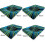 Leaveforme 3D vortex illusion rug polyester 100x150cm 4