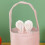 Easter bunny bags burlap jute 4 pack 8