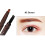 Waterproof Eyebrow Pen Brown with Brush 1pc 5