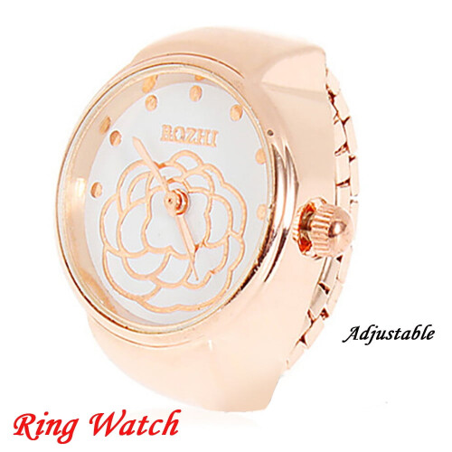 MIARHB Dial Quartz Analog Ring Watch for Women 1
