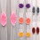 Leott Panel Raffhalter, rosa Clip-on Blumenhalter für 2