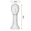 Foam Mannequin Heads White 21.65 Inch 2 Pack 6