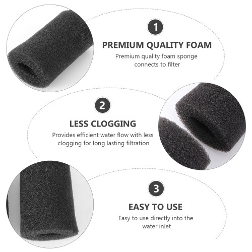 Aquarium filter sponge roll for pre-tank use 1