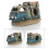 Aquarium Resin Hiding Cave Decor - Broken Car Style 4