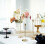 White Candle Holders for Table Centerpiece, 6PCS, Fits 3/4 6
