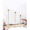 White Candle Holders for Table Centerpiece, 6PCS, Fits 3/4 5