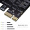 PCIe SATA III Controller Card 2-Port 6 Gb/s 4