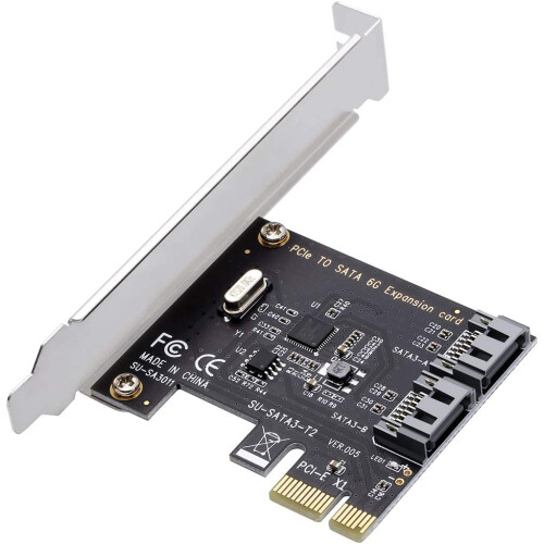 PCIe SATA III Controller Card 2-Port 6 Gb/s 1