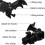 Bat Wings Car Phone Holder Air Vent Mount 1 Pack 4