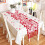Heart Pattern Table Runner for Wedding and Valentine's Day 3