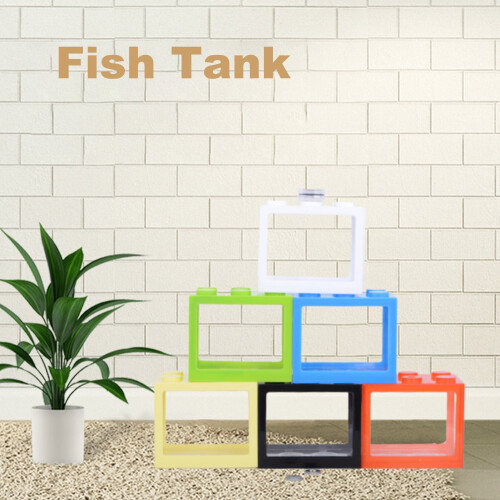 Small Fish Tank Plastic Building Block Decorative 1
