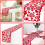 Heart Pattern Table Runner for Wedding and Valentine's Day 6