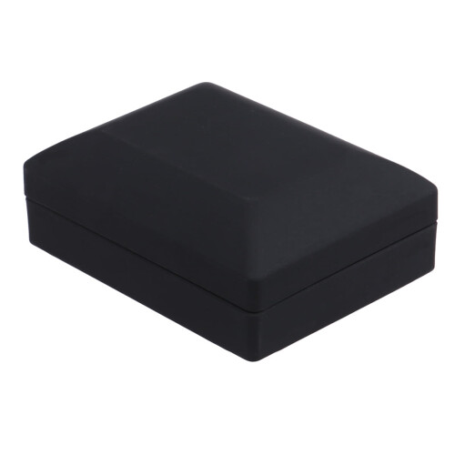 LED-belyst smyckespresentask svart 7x9x3,2cm 2