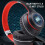 Ακουστικά Bluetooth Over-Ear Honeeladyy, Χρόνος αναπαραγωγής 8-10 ωρών, Πτυσσόμενο και ελαφρύ 4