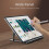 Tablet Stand Aluminum Alloy Adjustable Foldable for iPad 2