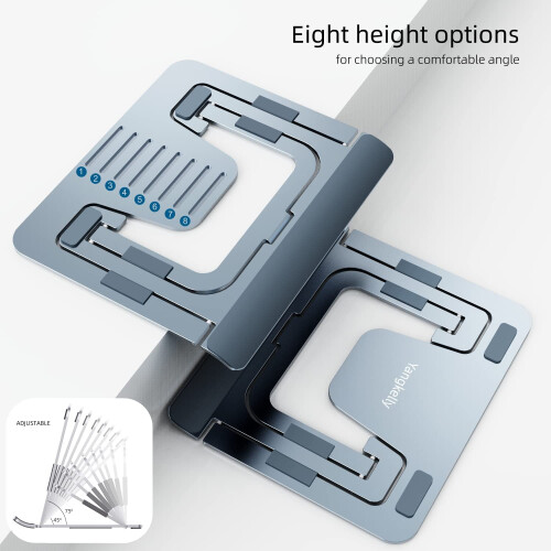 Tablet Stand Aluminum Alloy Adjustable Foldable for iPad 2