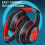 Ακουστικά Bluetooth Over-Ear Honeeladyy, Χρόνος αναπαραγωγής 8-10 ωρών, Πτυσσόμενο και ελαφρύ 6