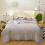 Couette d'été en coton gris, format Queen 200 x 150 cm 5