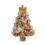 Christmas Tree Decoration Gold 18 Inch Desktop Simulation 2