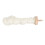 Wooden Drop Spindle Kit with Wool Top for Beginners 2