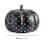 Oppblåsbart Halloween-gresskar med trollmannshatt og LED-lys 3