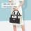 Breast Pump Bag with Cooler Compartment Double Layer 1 Pack 4