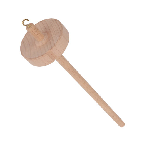 Wooden Drop Spindle Top Whorl for Yarn Making 1