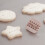 Lettersjablonen van plastic, alfabetstempels, 2 sets 3
