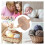 Wooden Drop Spindle Top Whorl for Yarn Making 7