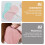 Baby Cotton Burp Cloths Absorbent Soft 5pcs 7