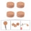 Wood Trombone Spit Pads Khaki 4 pcs 4