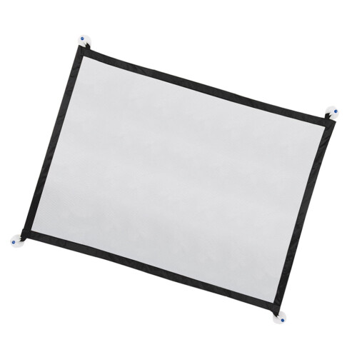 Baby Safety Gate Portable No-Drill Black 1 Pc 1