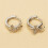 Cercei fluture din argint 925 cu zirconiu 5