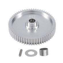 Metaal 61T Tandwiel 51004 voor TT01 TT01D TT01 TT01E 1/10 RC Auto Upgrade Onderdelen Accessoires